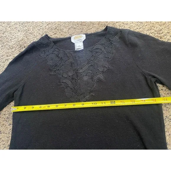 Talbots cashmere silk blend sweater size S - Picture 6 of 10